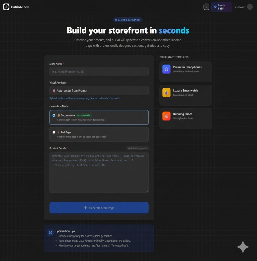 Dashboard Preview Active